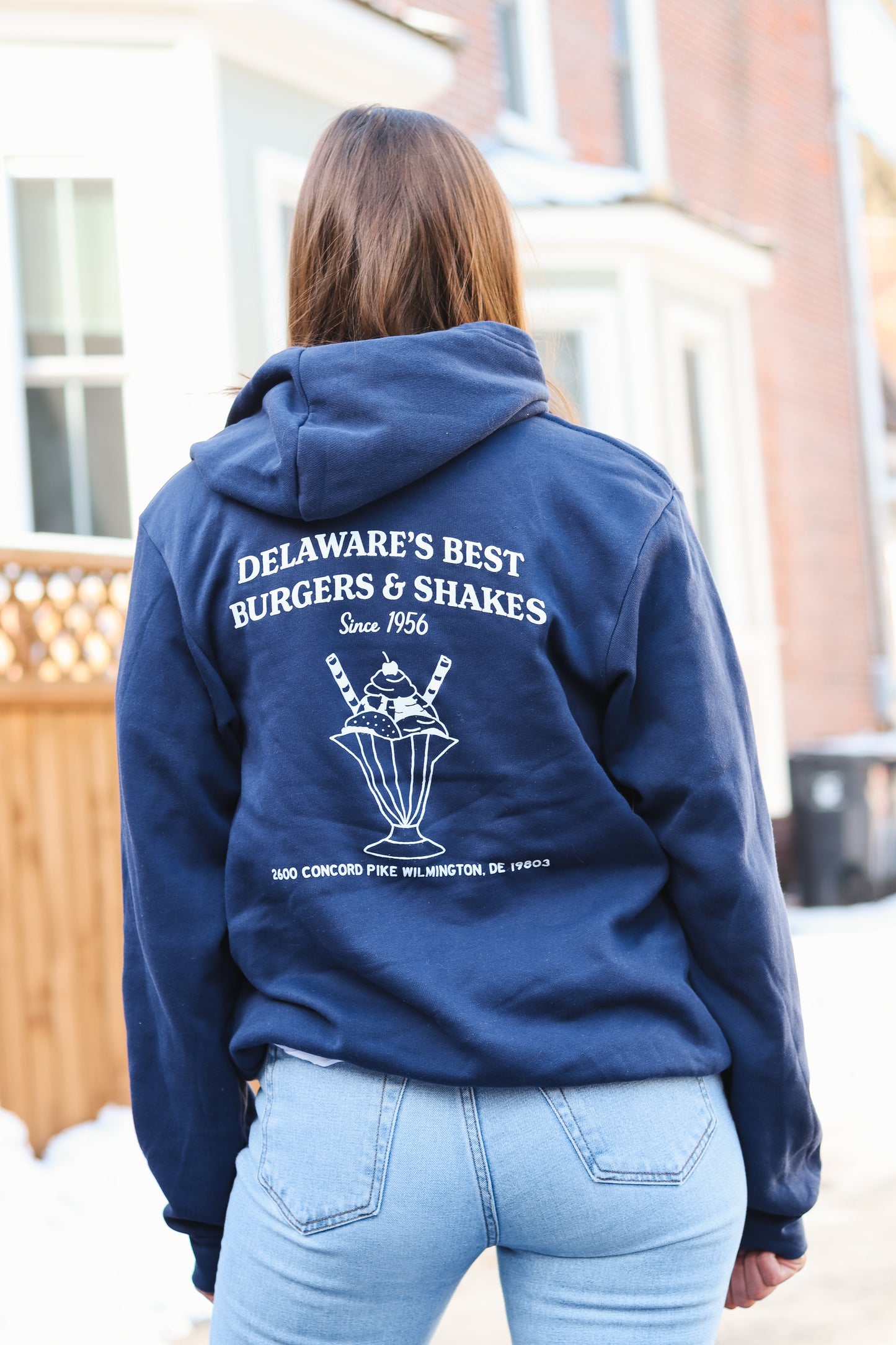 Navy Blue Hoodie
