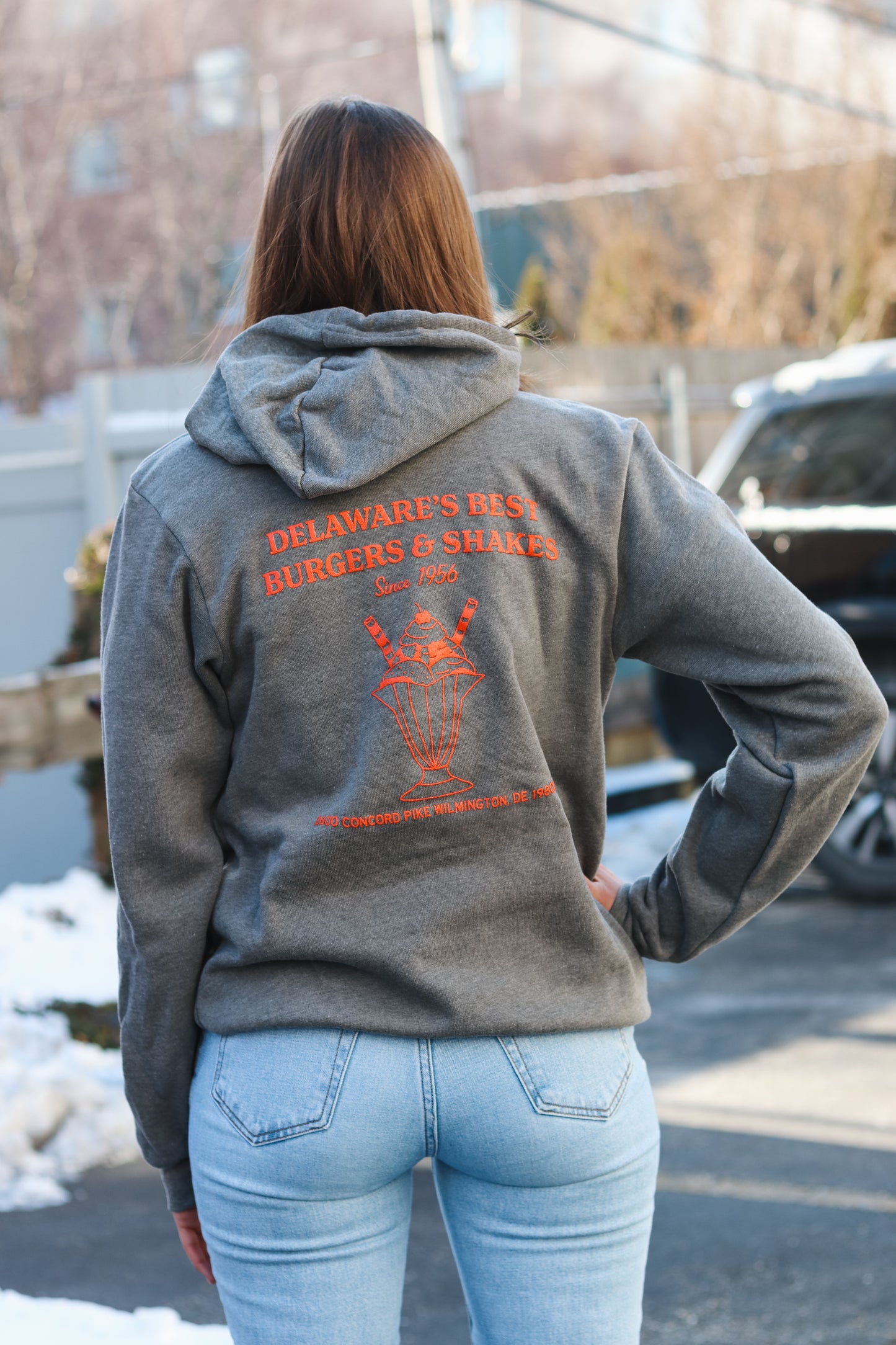 Dark Grey Hoodie