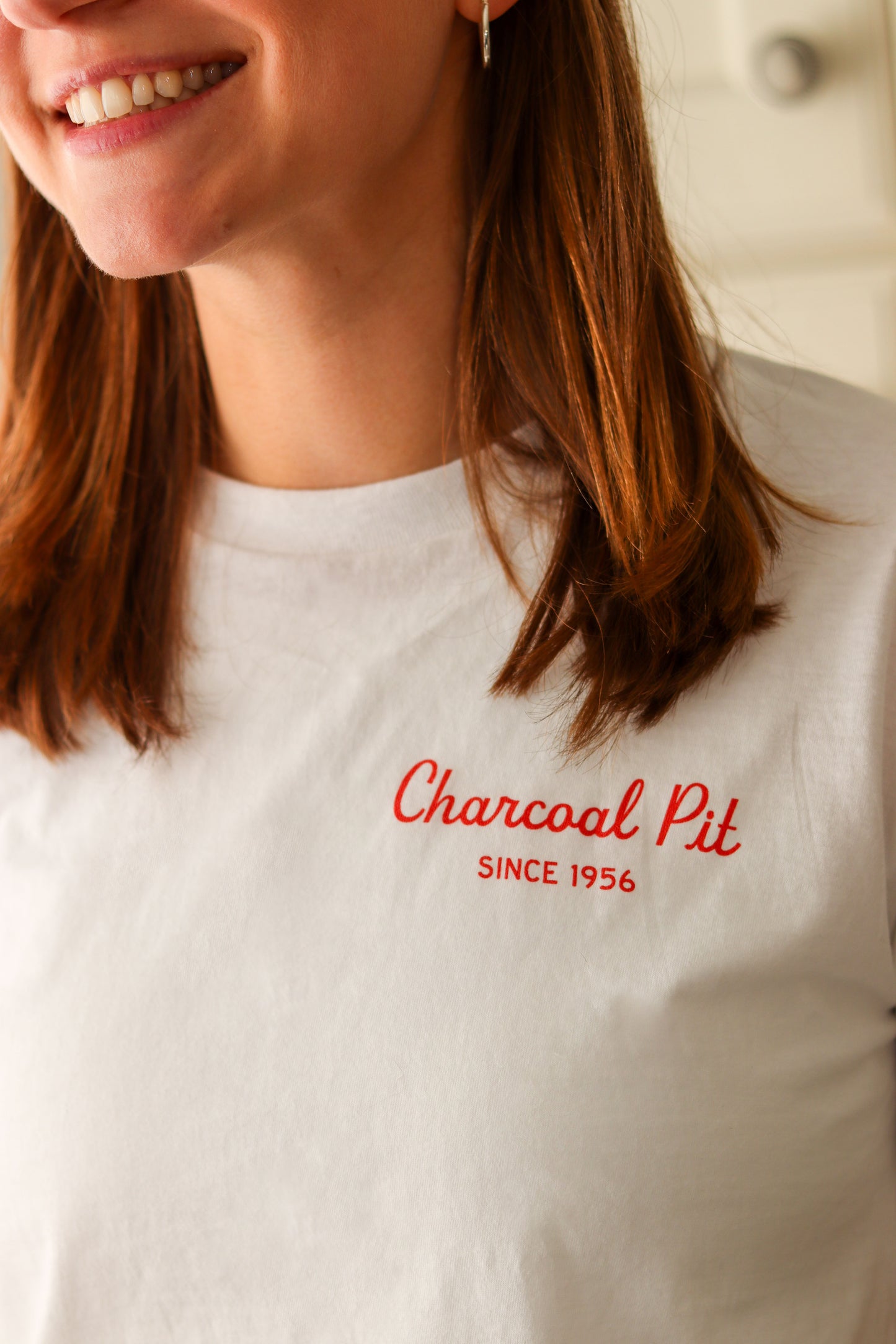 Vintage Red & White Tee