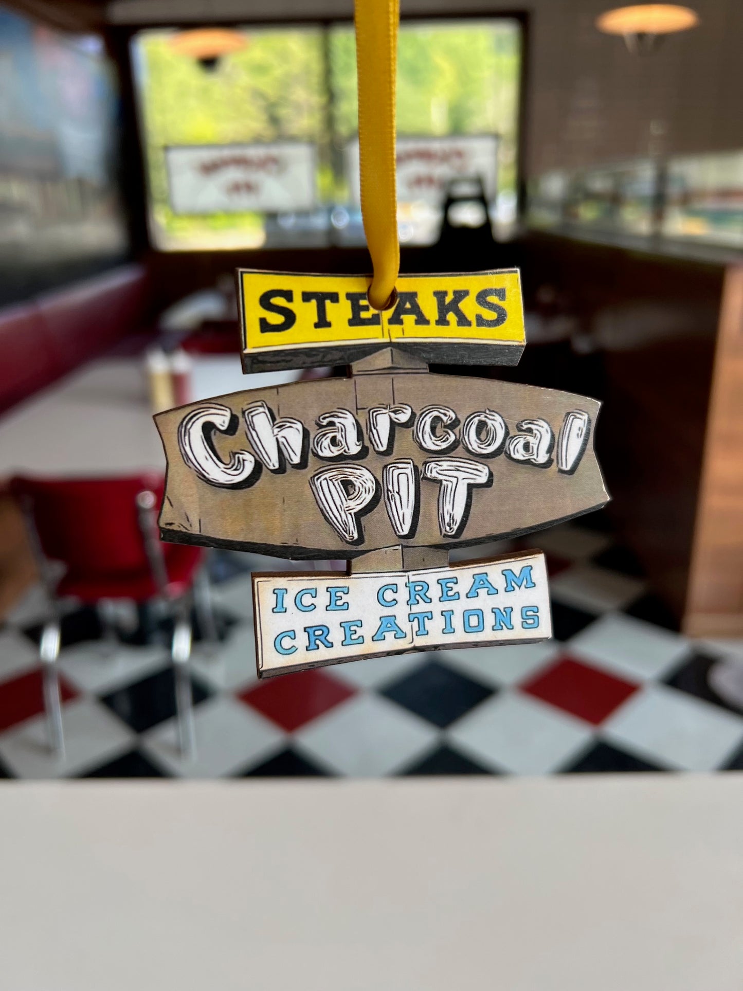 Charcoal Pit X-Mas Tree Ornament