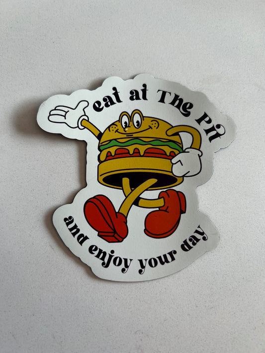 “Mr. Pit” Fridge Magnet