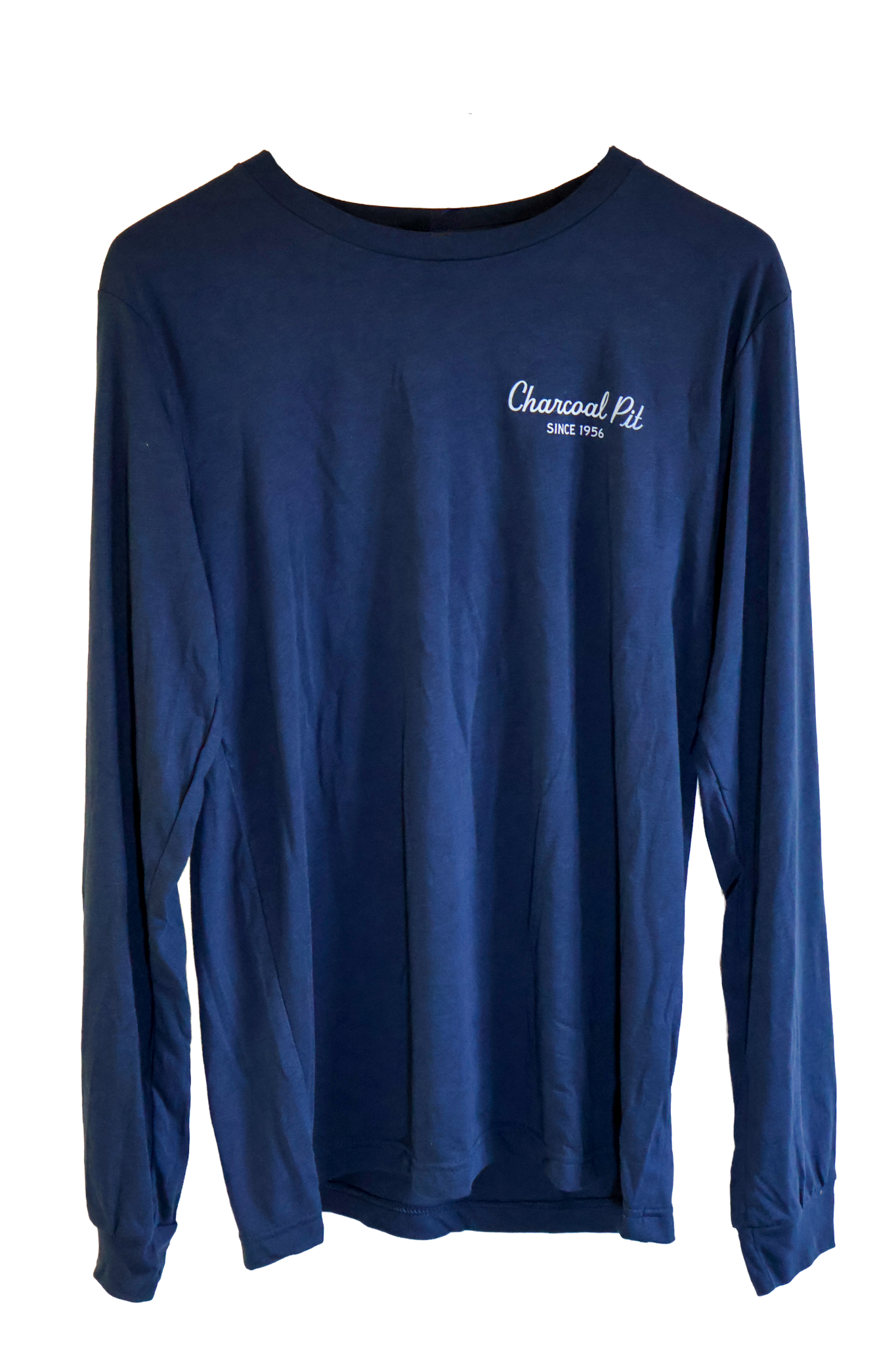 Blue Charcoal Pit Long Sleeve Tee