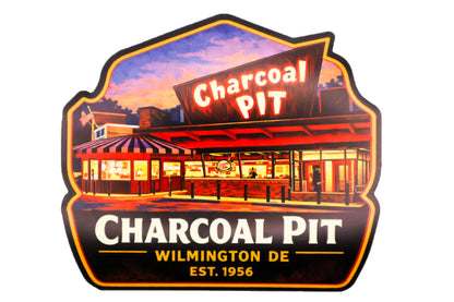 "Vintage Pit" Magnet
